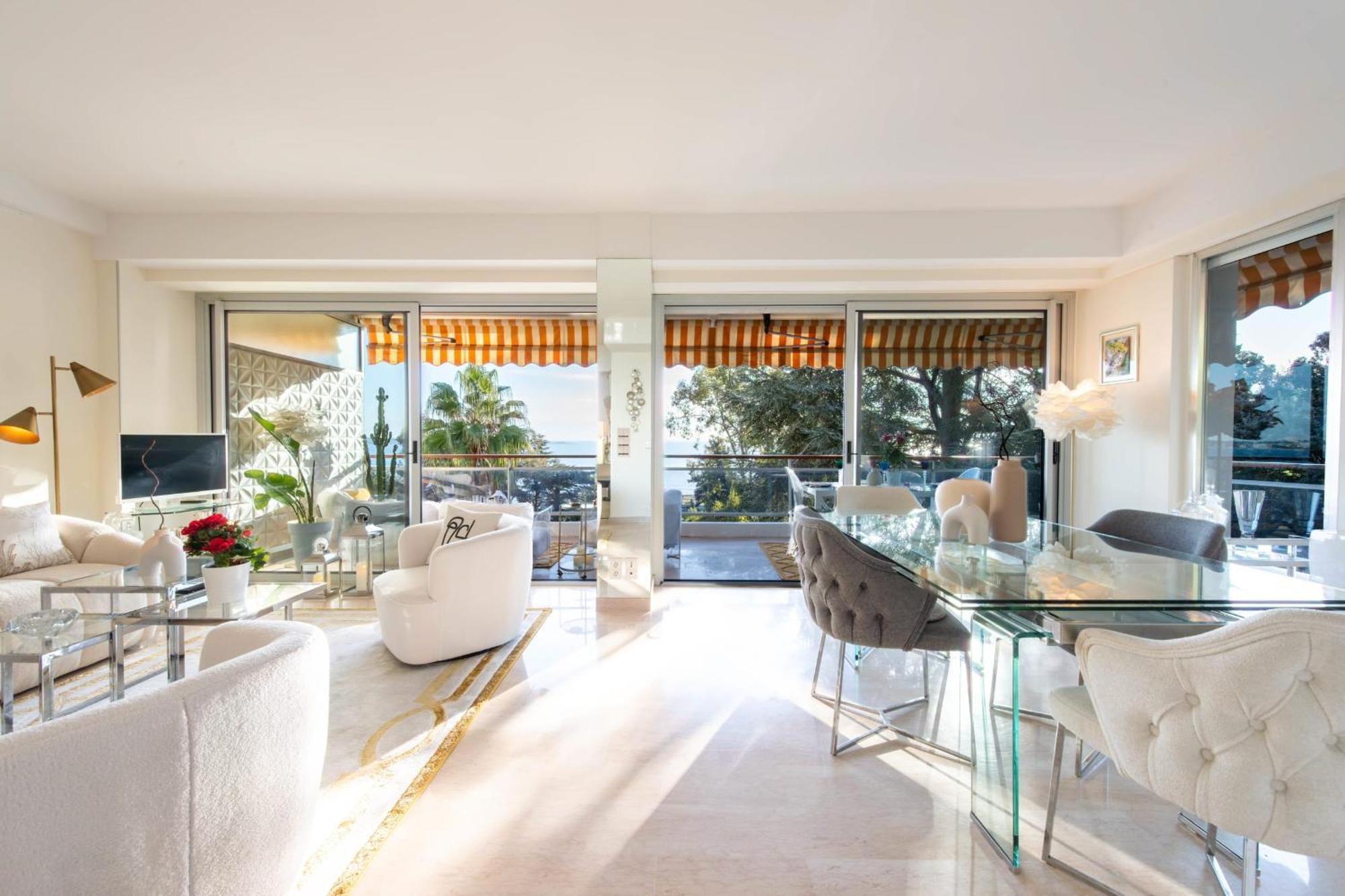 Apartment Cote D'azur Sea View Tennis Access