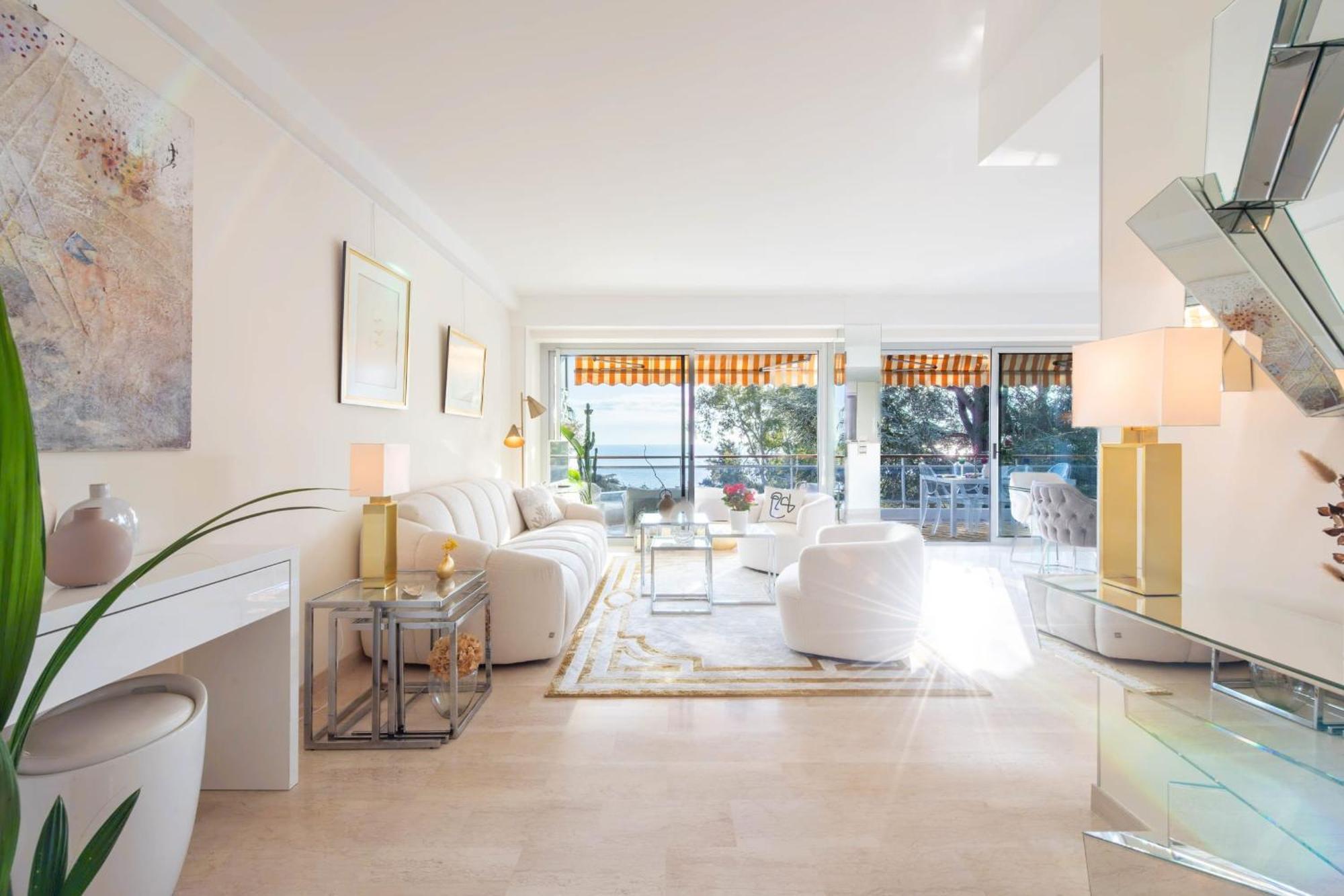 Apartment Cote D'azur Sea View Tennis Access